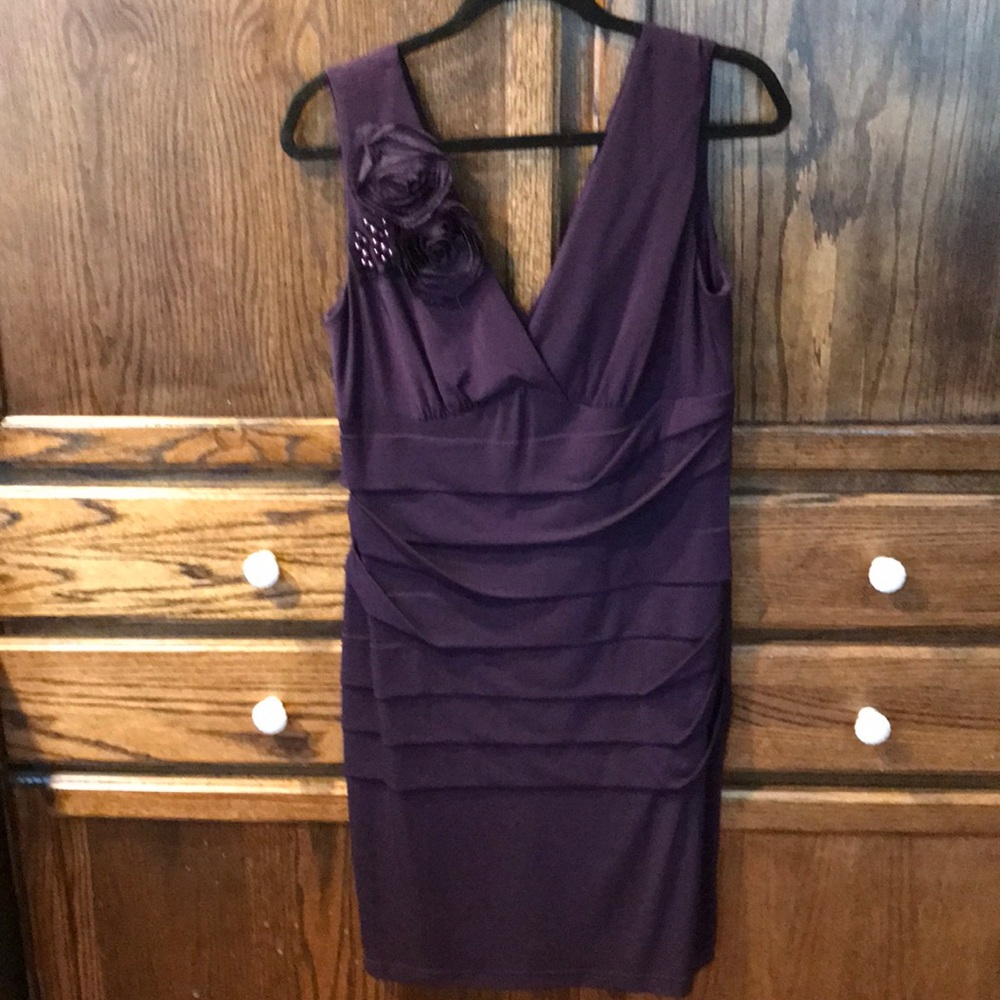 Purple Dress Sz 12 Sleeveless